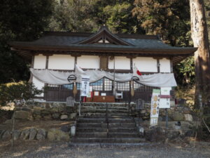 樺崎八幡宮：社殿の写真です。