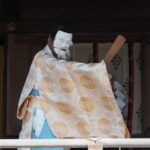 足利織姫神社：奉納神楽の写真です。