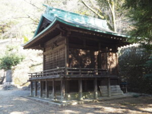 西宮神社 神楽殿の写真です。