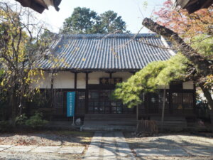 足利三十三観音霊場巡り：高福寺本堂の写真です。