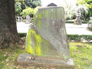 鑁阿寺：小佐野真砂岐の句碑の写真です。
