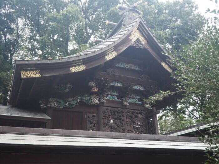 下野國一社八幡宮:本殿の写真です。