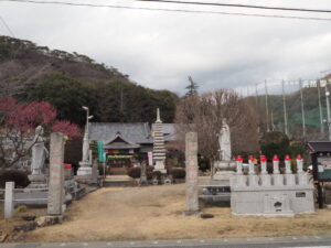 足利三十三観音霊場巡り：萬福寺の写真です。