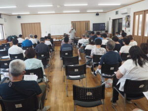 西新井町自治会会議の写真です。