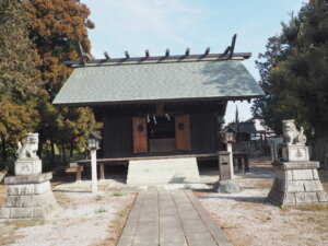 御厨神社：社殿の写真です。