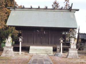 御厨神社：社殿の写真です。