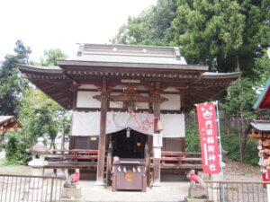 日本三大縁切り神社「門田稲荷神社」の写真です。