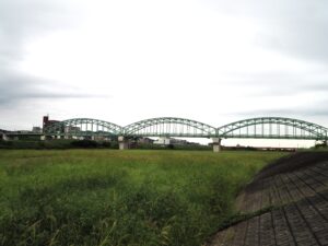 足利中橋の写真です。