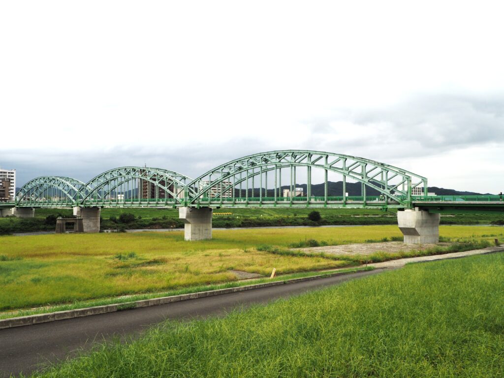 足利中橋の写真です。