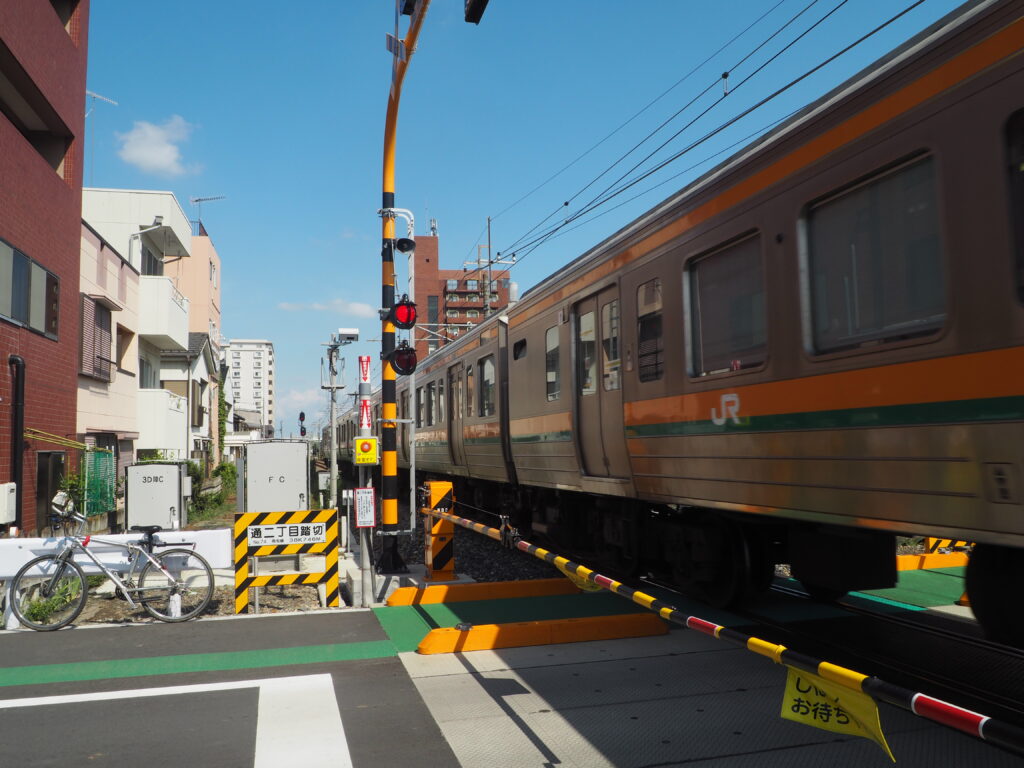 足利中橋架け替え工事:通り2丁目側工事の写真です。