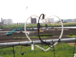 中橋架け替え工事の写真です。