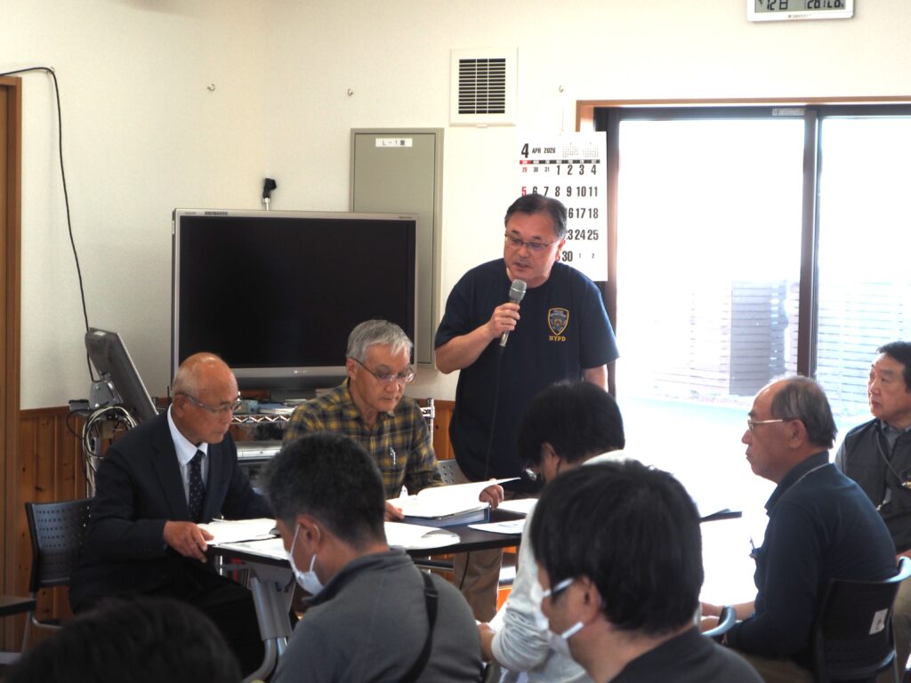 令和8年度 足利市西新井町自治会定期総会の写真です。