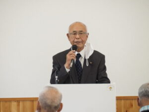 西新井町自治会：定期総会2024の写真です。