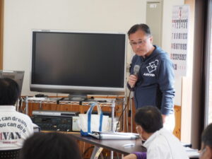 西新井町自治会：定期総会2024の写真です。