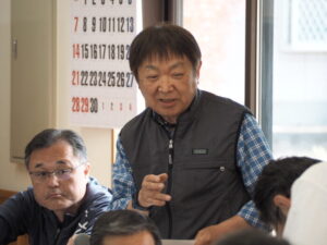西新井町自治会：定期総会2024の写真です。