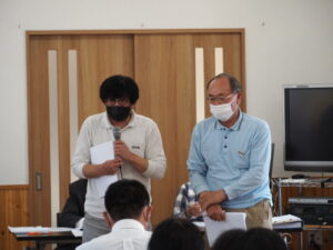 西新井町自治会：定期総会2024の写真です。