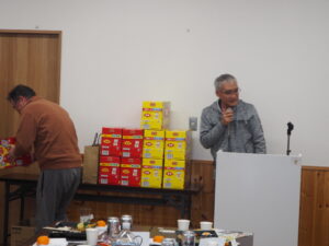 西新井町自治会新年会の写真です。