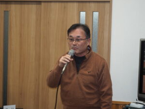 西荒井町自治会新年会の写真です。