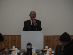 西荒井町自治会新年会の写真です。