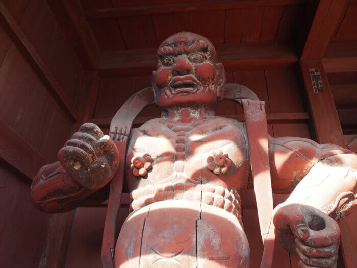 金剛力士像 阿形の写真です。