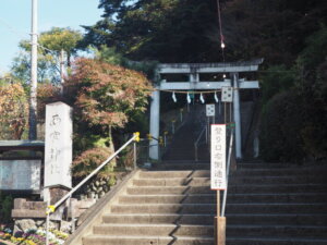 西宮神社：参道の写真です。