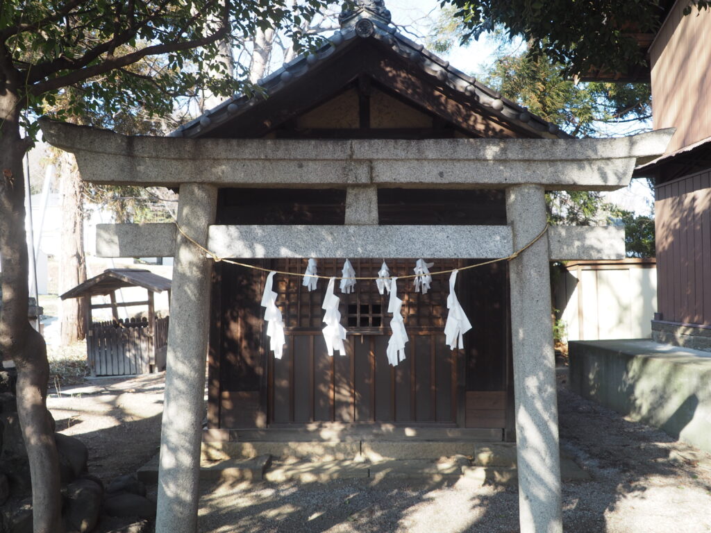 大原神社：境内社の写真です。