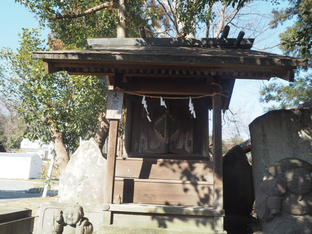 大原神社：大黒天の写真です。