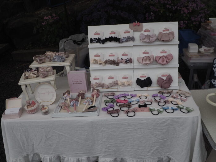 吉祥寺:アジサイ弁天まつりで出店されたブースの写真です。