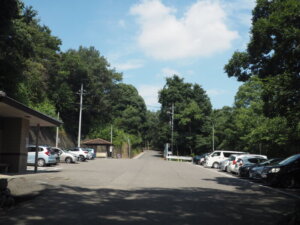 織姫神社：織姫駐車場の写真です。