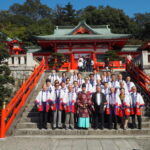 足利織姫神社 秋季例大祭 神事の写真です。