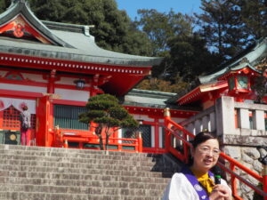 足利織姫神社 秋季例大祭 神事の写真です。