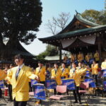 足利織姫神社 秋季例大祭 奉納演奏の写真です。