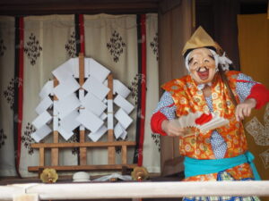 奉納神楽の写真です。