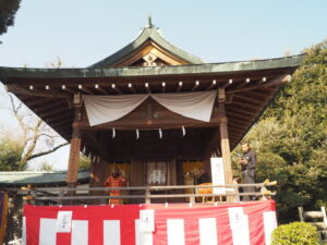 奉納神楽の写真です。
