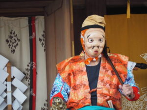 奉納神楽の写真です。