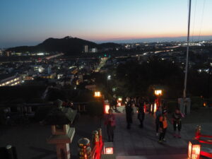 足利灯り物語：織姫神社の写真です。