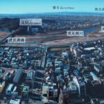 織姫神社航空写真です。