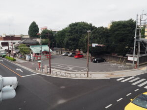 織姫観光駐車場の写真です。