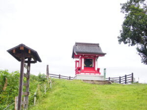 男浅間神社の写真です。