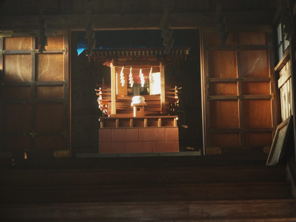 大山祇神社：拝殿の写真です。