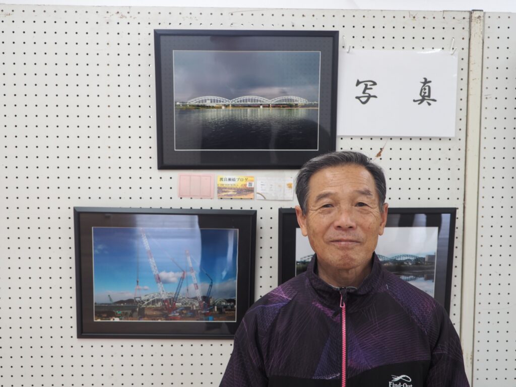 筆者の写真作品と主催役員の写真です。