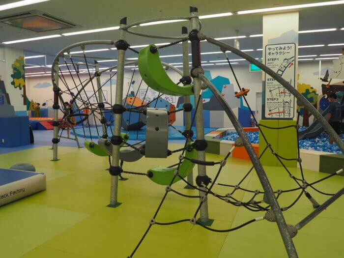 キッズピアの遊具の写真です。