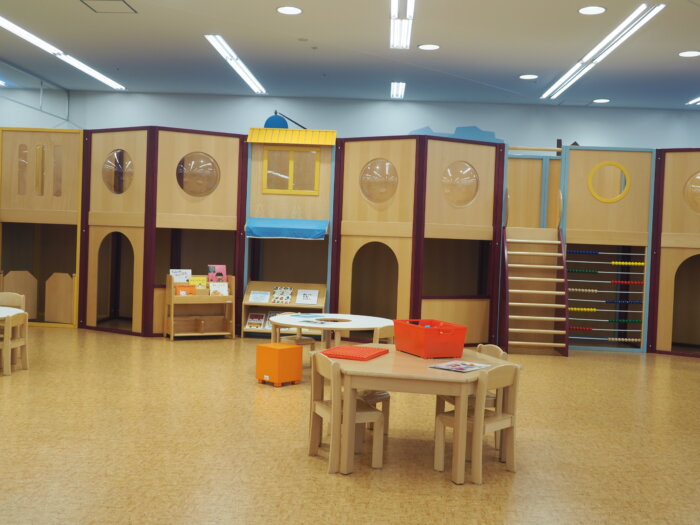 キッズピアあしかが:遊具の写真です。