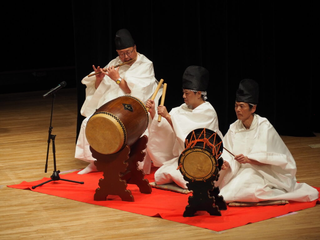 足利雷電神社大和流神代神楽保存会の写真です。