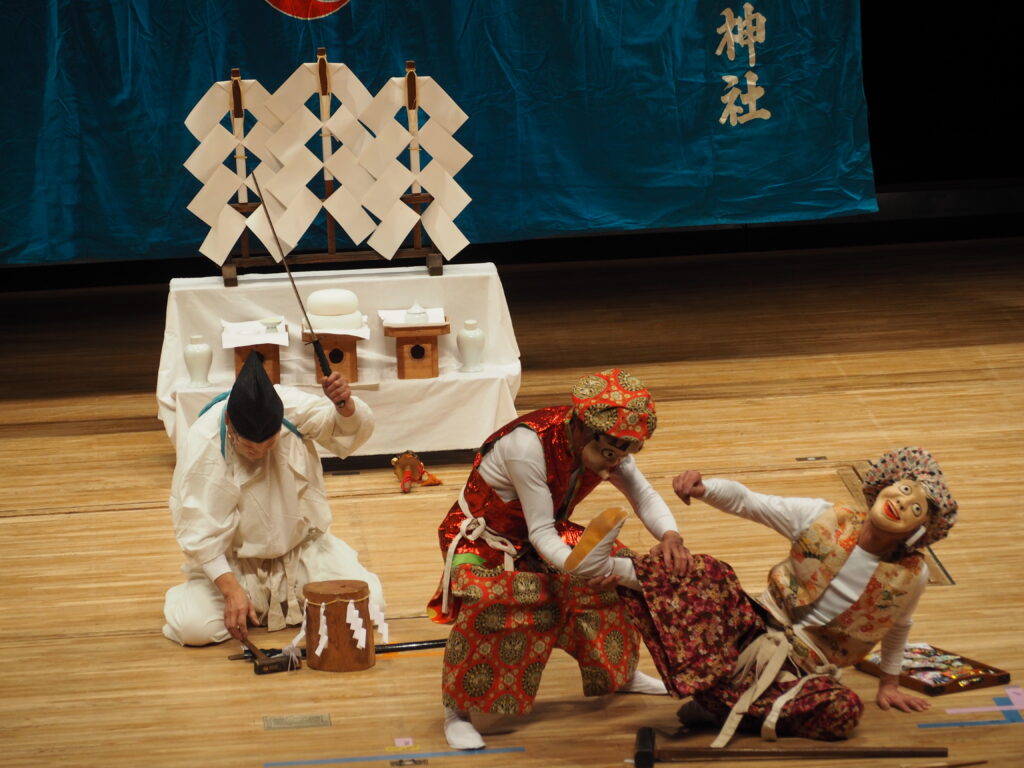 足利雷電神社大和流神代神楽保存会の写真です。