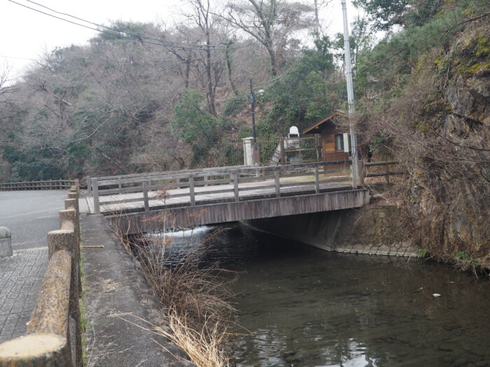 蓮台寺川の写真です。