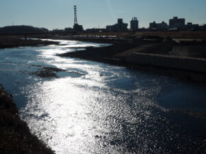 足利中橋架け替え工事の写真です。