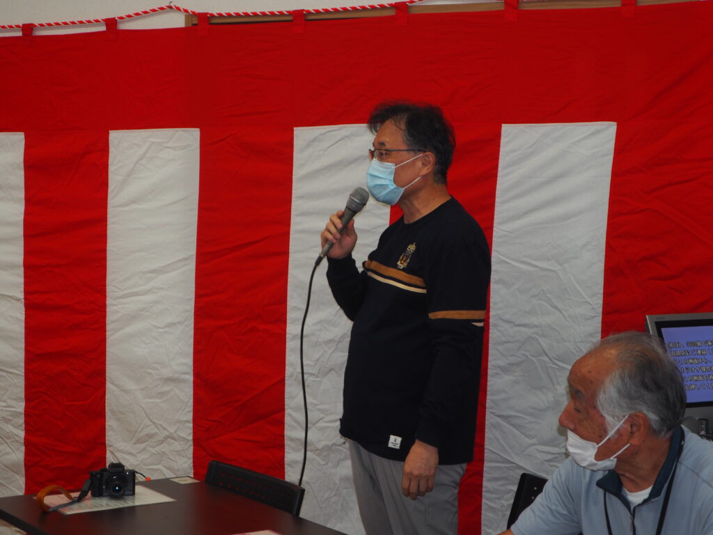 令和8年　西新井町自治会敬老会セレモニーの写真です。