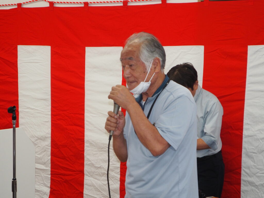 令和8年　西新井町自治会敬老会セレモニーの写真です。