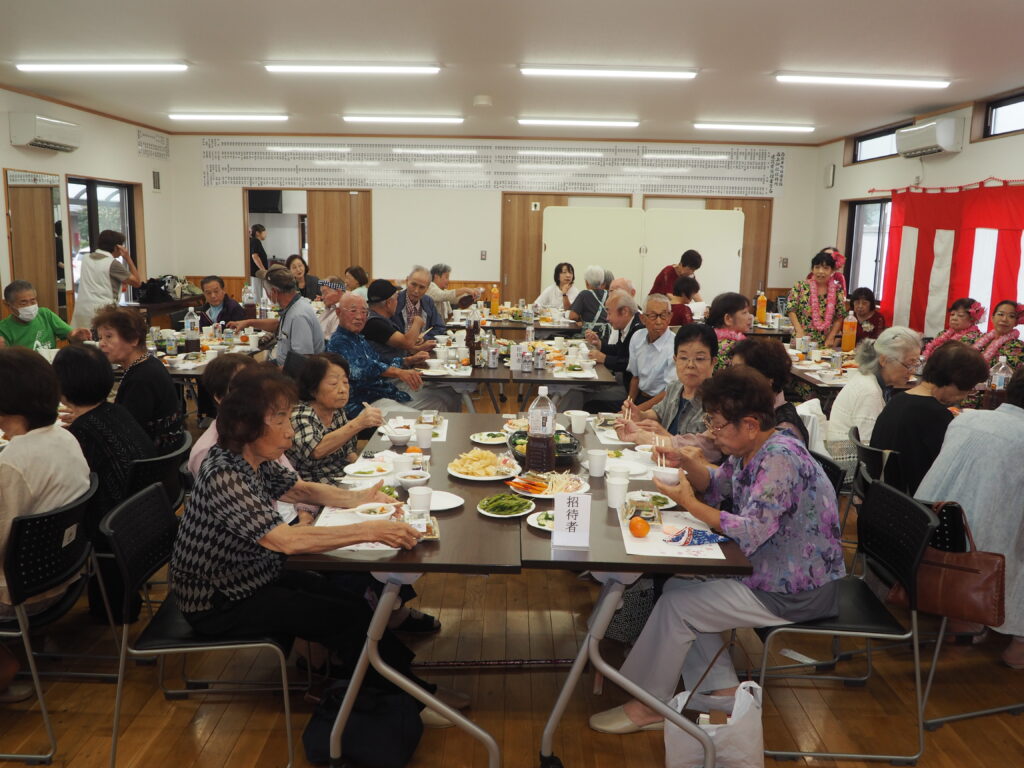 令和8年　西新井町自治会敬老会の写真です。
